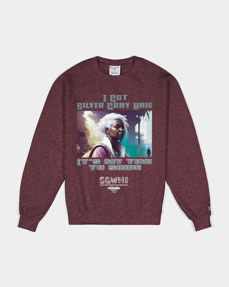 Black sister time to shine Unisex Sweatshirt | Champion