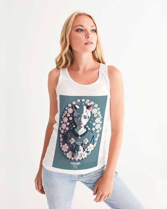 Silverfox flower Women's Tank