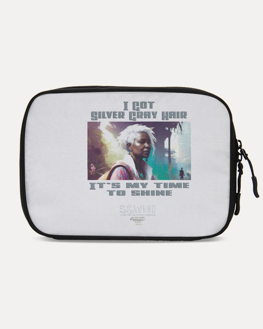 Black sister time to shine Large Travel Organizer