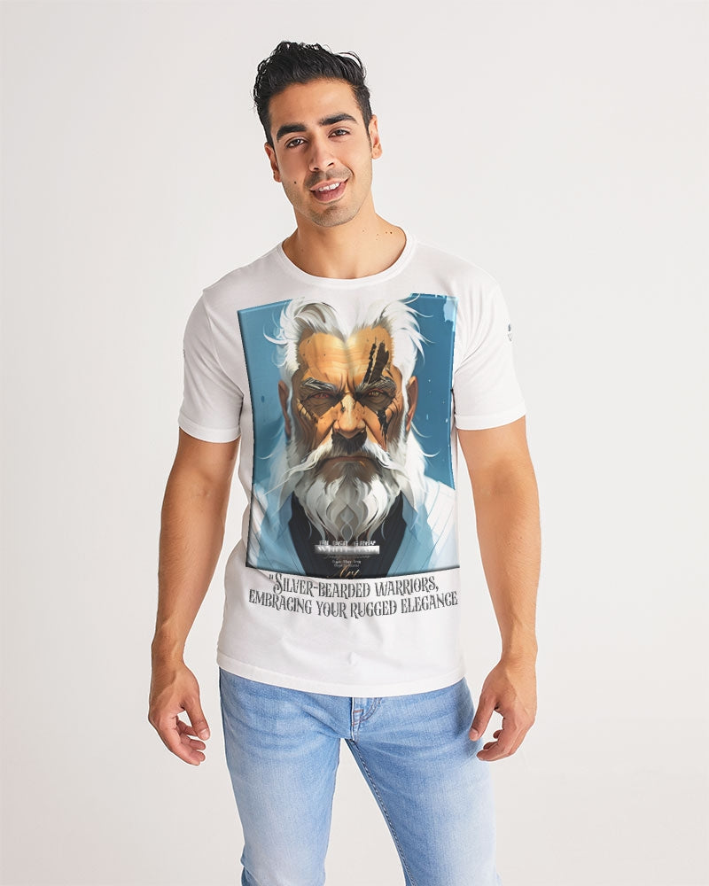 Silver bearded warrior Men's Tee