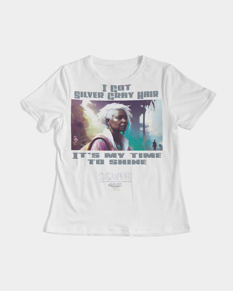 Black sister time to shine Women's All-Over Print Tee