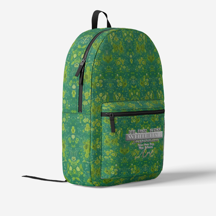 Retro Colorful Print Trendy Backpack