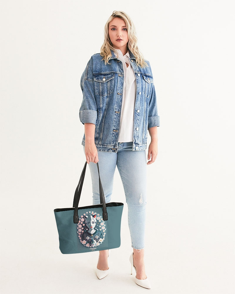 Silverfox flower Stylish Tote