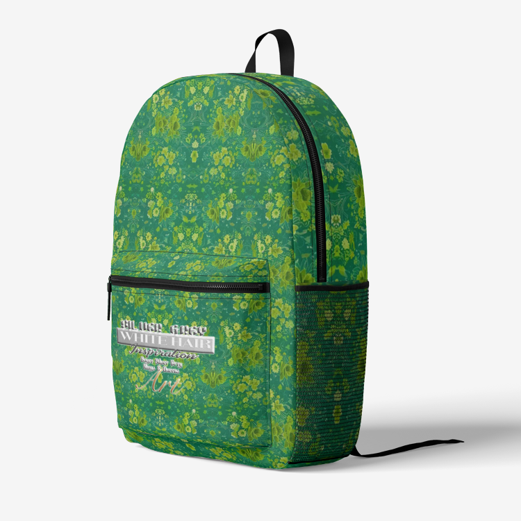 Retro Colorful Print Trendy Backpack