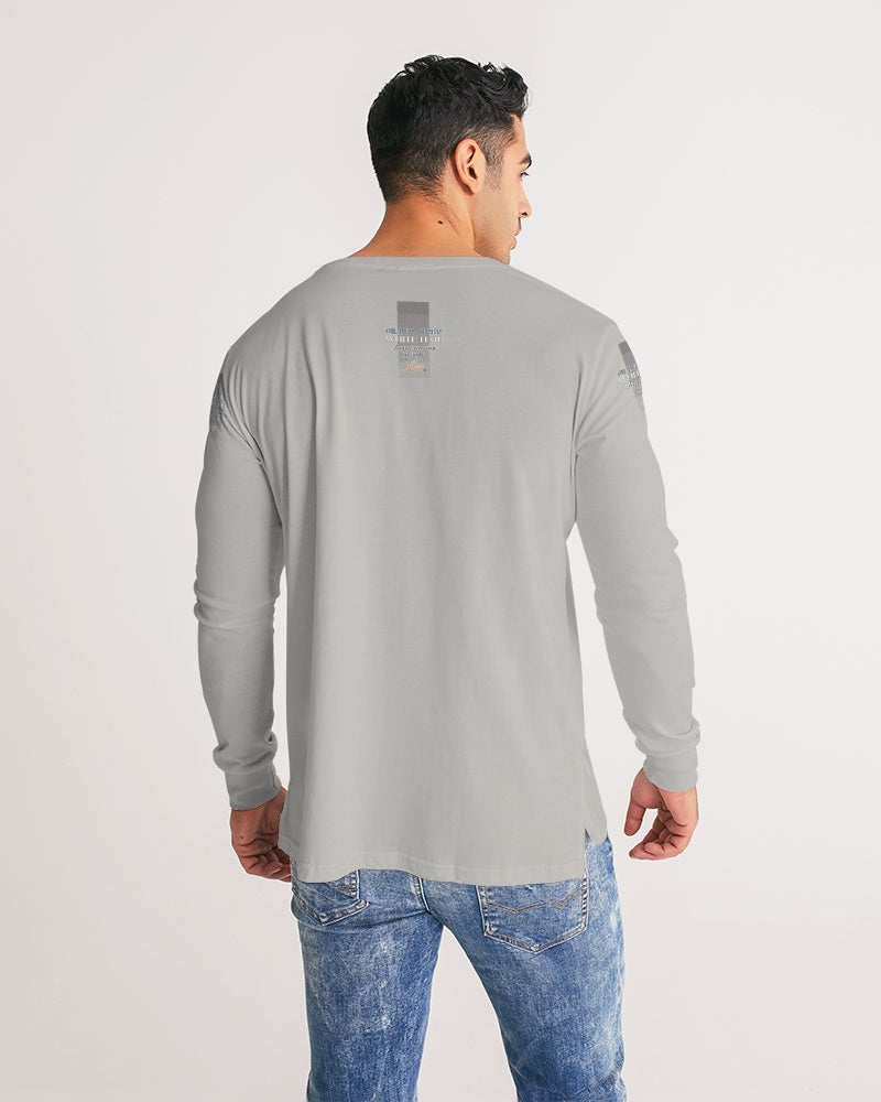 Asian Silverfox Men Men's Long Sleeve Tee