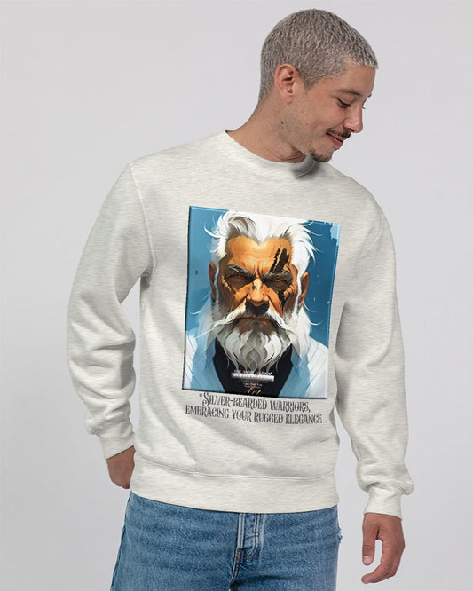 Silver bearded warrior Unisex Premium Crewneck Sweatshirt | Lane Seven