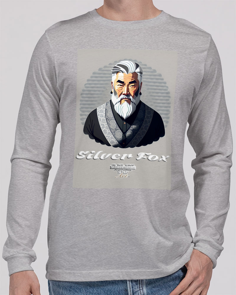 Asian Silverfox Men Unisex Jersey Long Sleeve Tee | Bella + Canvas