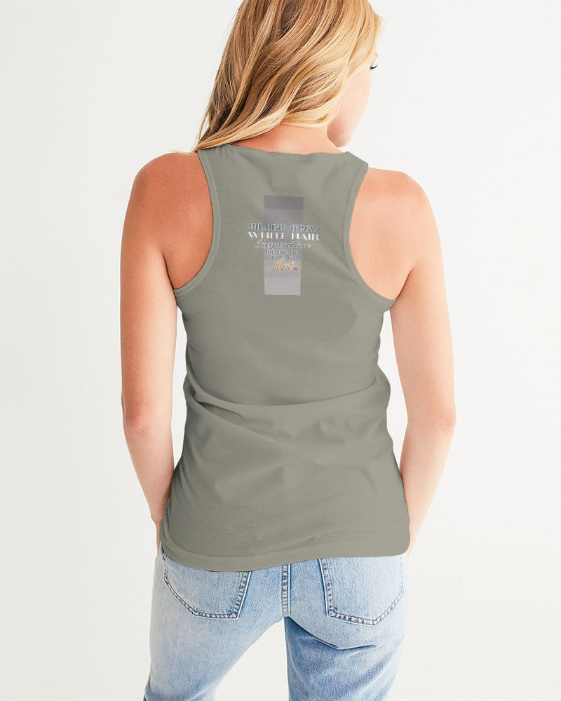 Nubian girl silver fox Women's Tank