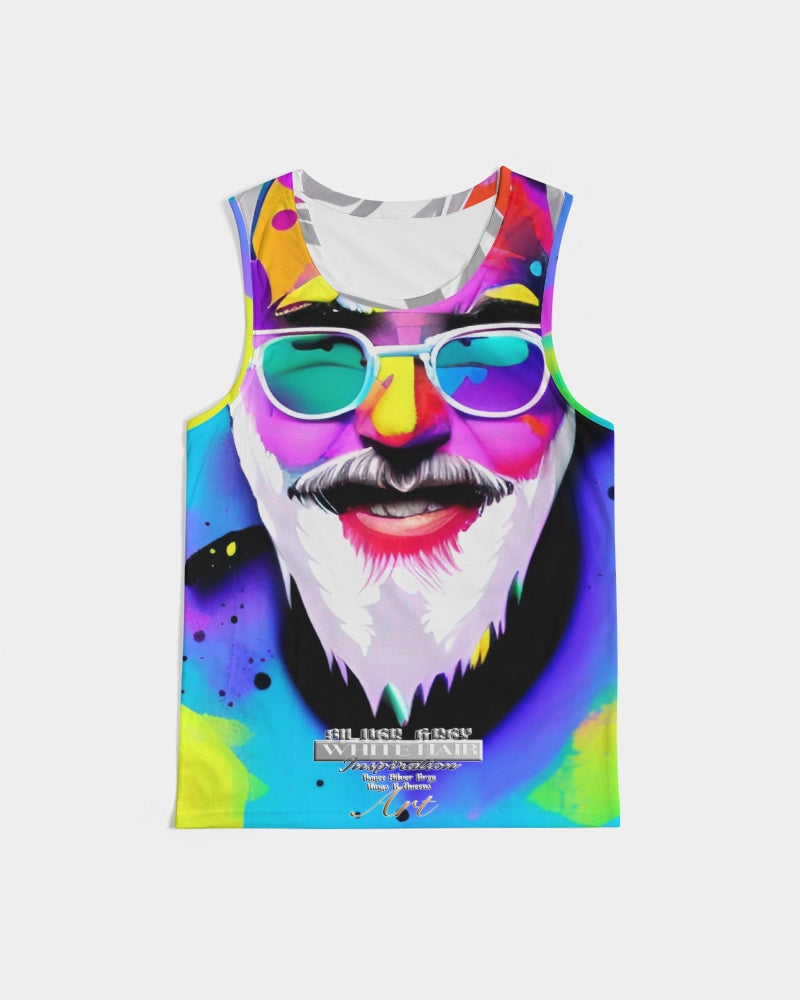 Nick Silver smile Men's Sports Tank