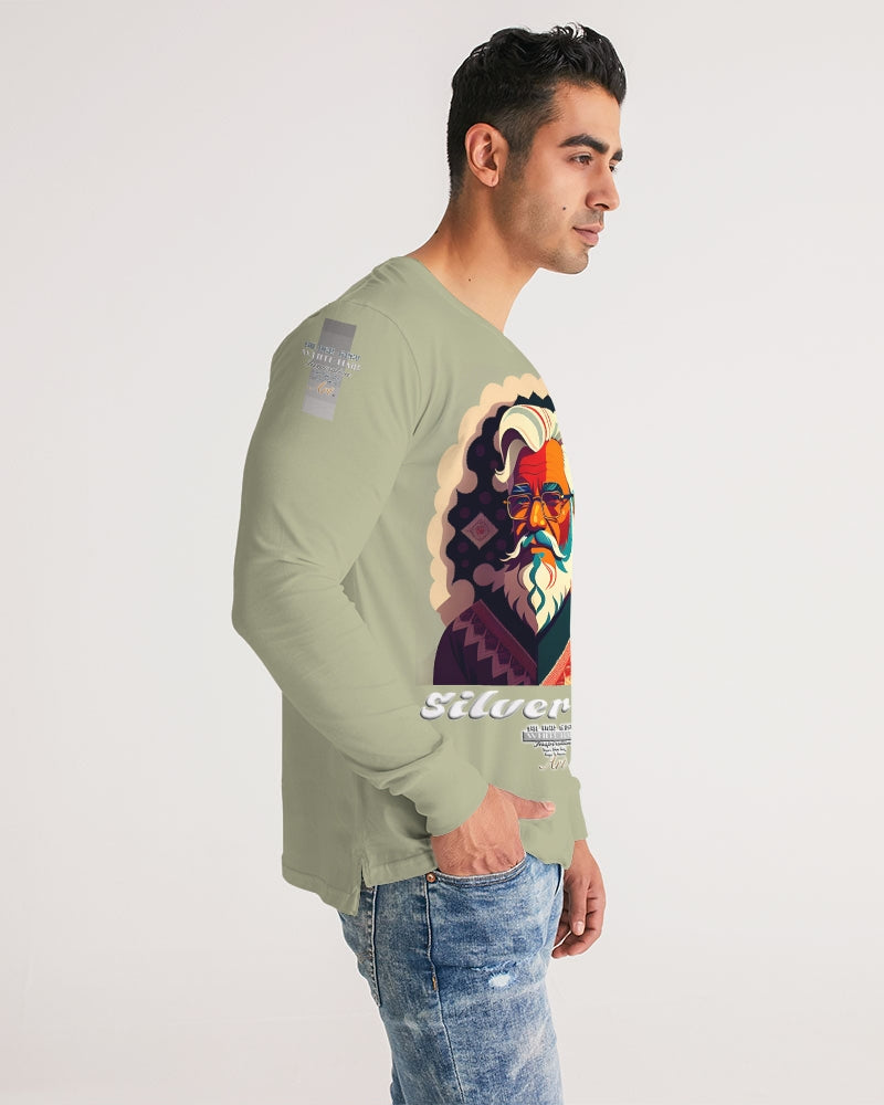 South Asian Silverfox Men's Long Sleeve Tee