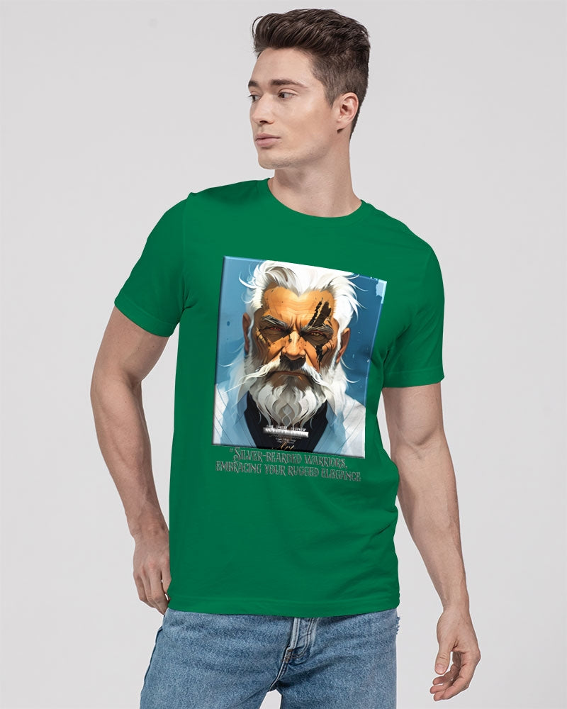 Silver bearded warrior Unisex Jersey Tee | Bella + Canvas