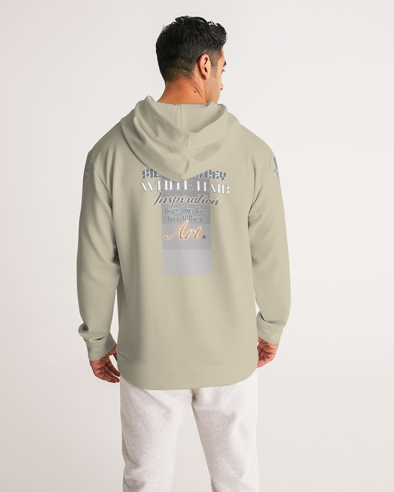 Black gentleman Silverfox Men's Hoodie