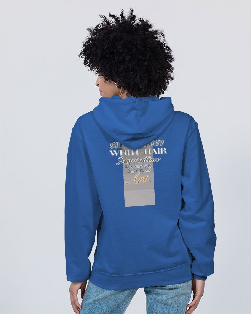 Beautiful white woman my time to shine Unisex Hoodie | Champion