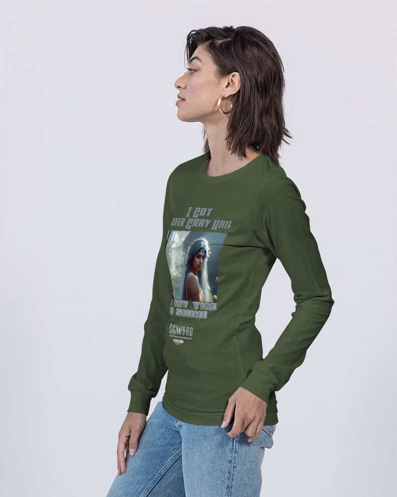 Indian sister to shine Unisex Jersey Long Sleeve Tee | Bella + Canvas