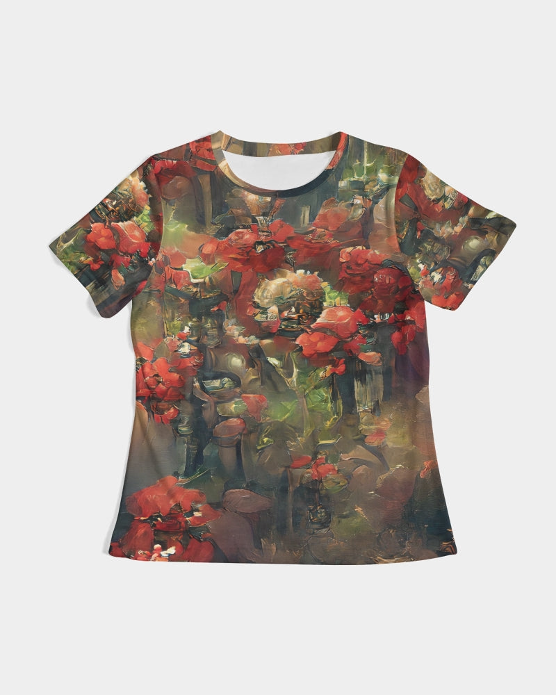 Abstract Rose design Women's Tee