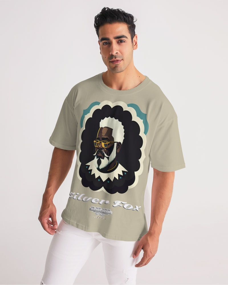 Black gentleman Silverfox Men's Premium Heavyweight Tee