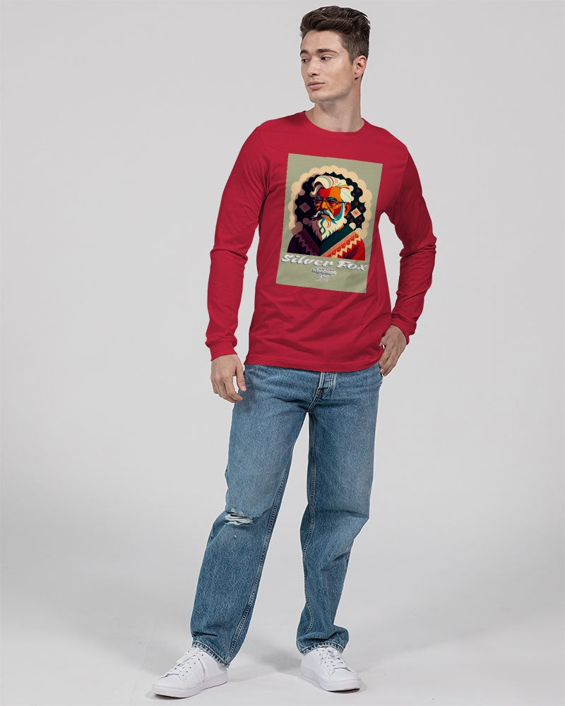 South Asian Silverfox Unisex Jersey Long Sleeve Tee | Bella + Canvas