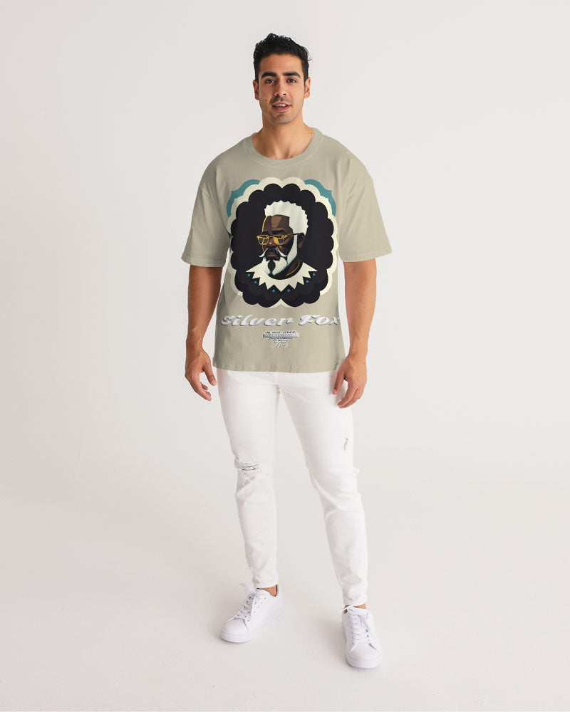 Black gentleman Silverfox Men's Premium Heavyweight Tee