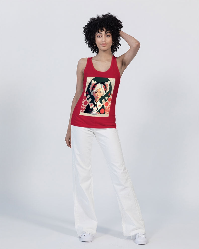 Asian silverfox Unisex Jersey Tank | Bella + Canvas