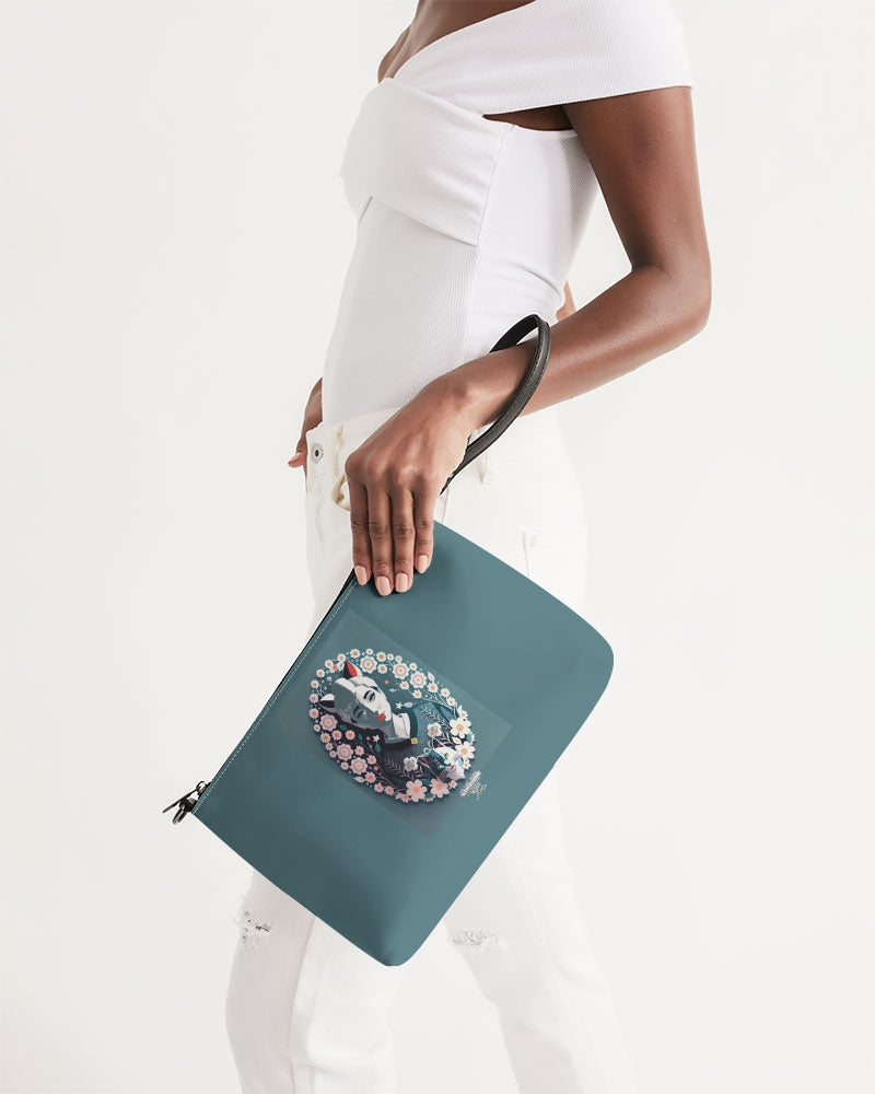 Silverfox flower Daily Zip Pouch