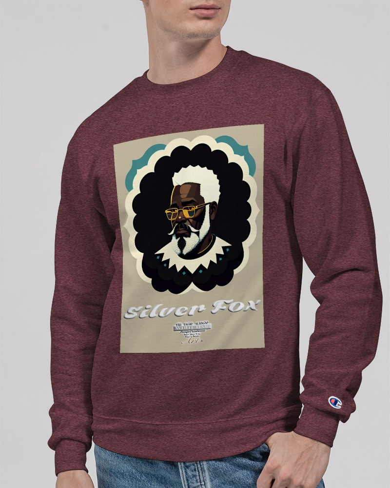 Black gentleman Silverfox Unisex Sweatshirt | Champion