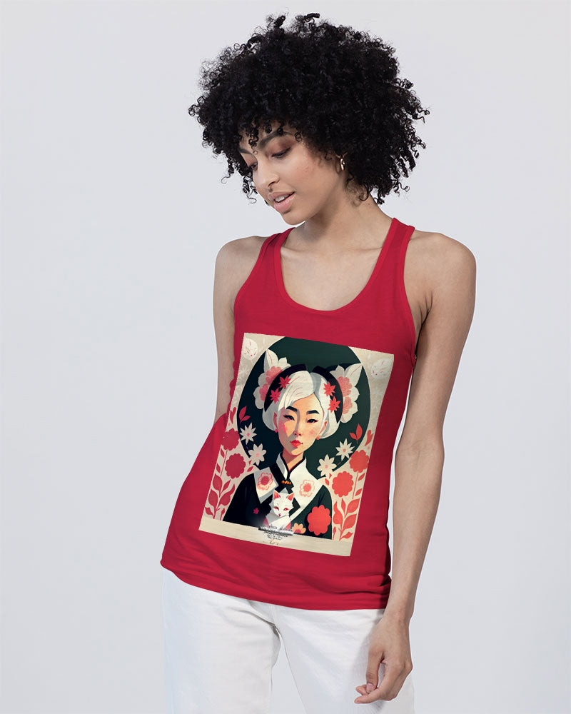 Asian silverfox Unisex Jersey Tank | Bella + Canvas