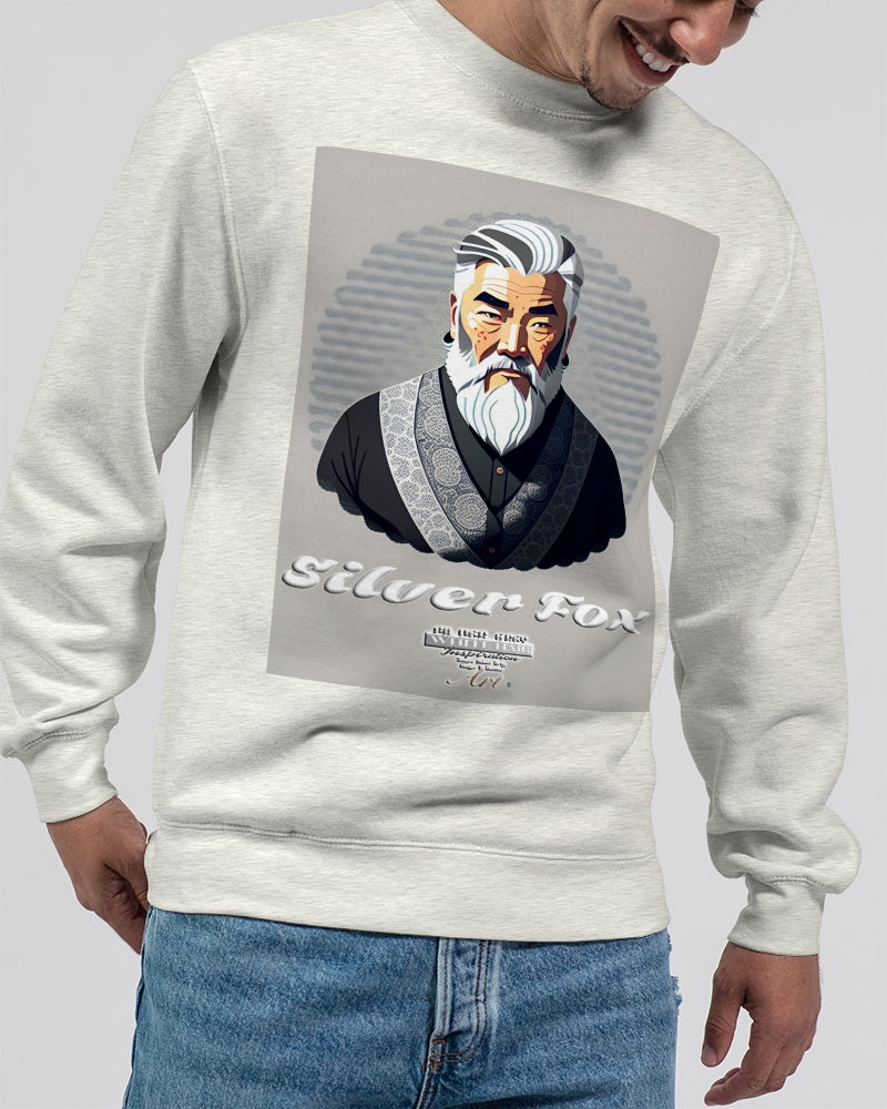 Asian Silverfox Men Unisex Premium Crewneck Sweatshirt | Lane Seven