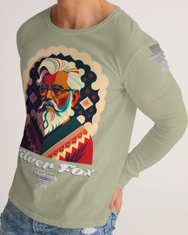 South Asian Silverfox Men's Long Sleeve Tee