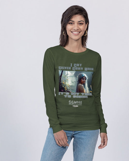 Indian sister to shine Unisex Jersey Long Sleeve Tee | Bella + Canvas