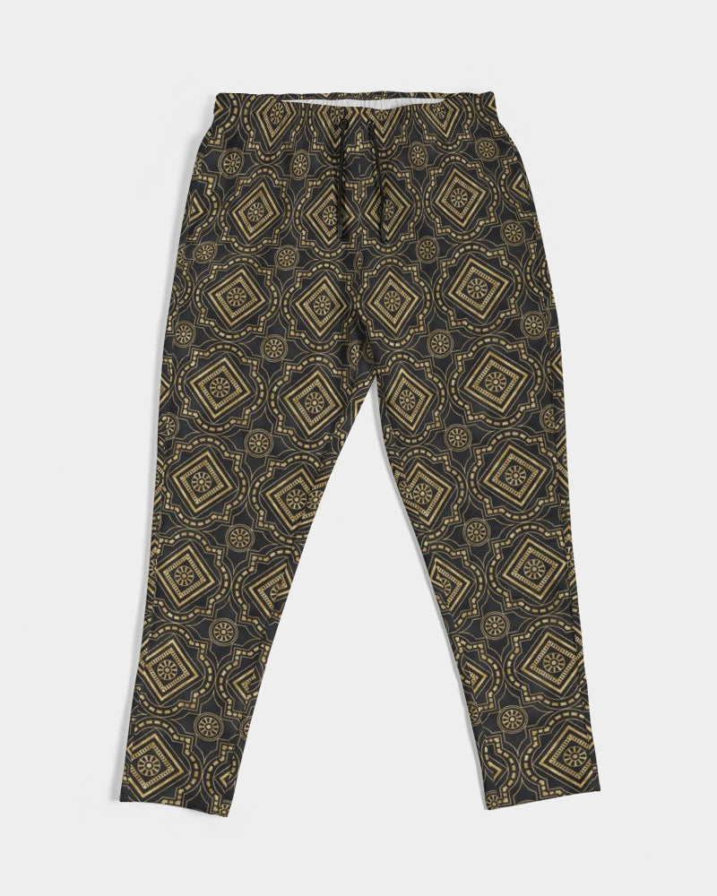 Brown Diamond pattern Men's Joggers