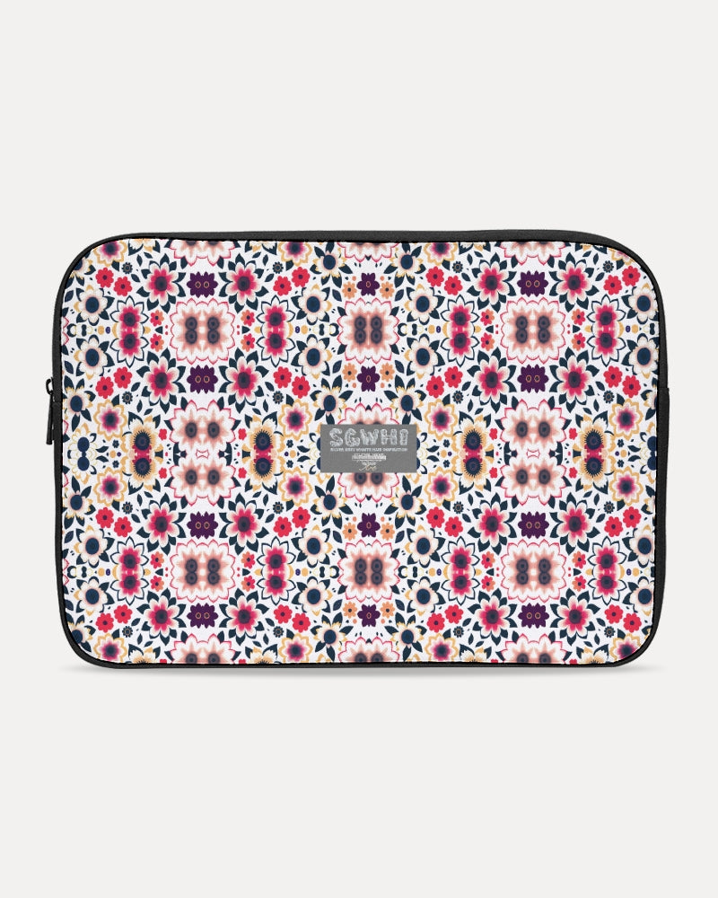 Abstract flower pattern Laptop Sleeve