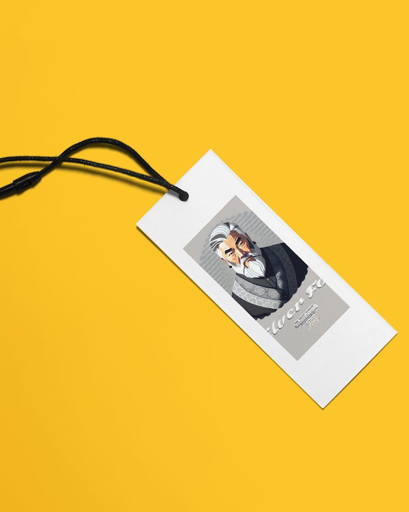 Asian Silverfox Men Bulk Custom Hangtags