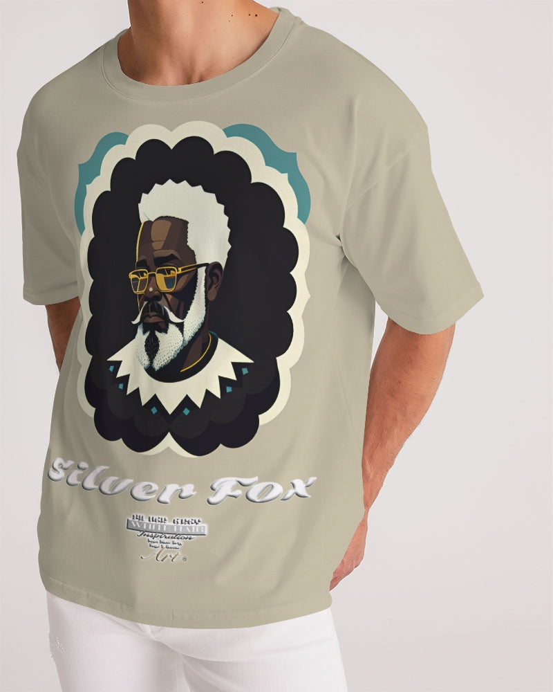 Black gentleman Silverfox Men's Premium Heavyweight Tee