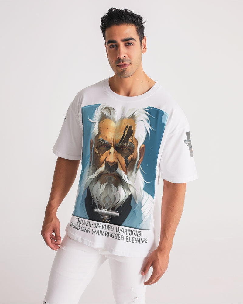 Silver bearded warrior Men's Premium Heavyweight Tee