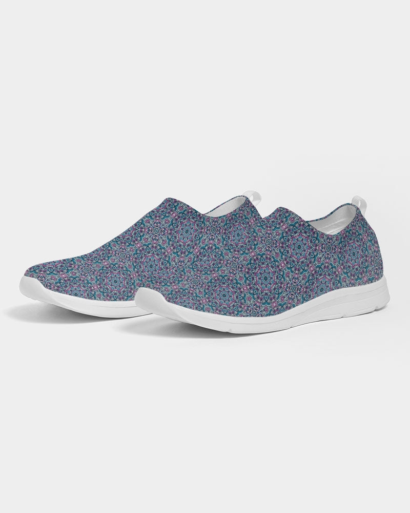 Trainers. blue mosaic Men's Slip-On Flyknit Shoe