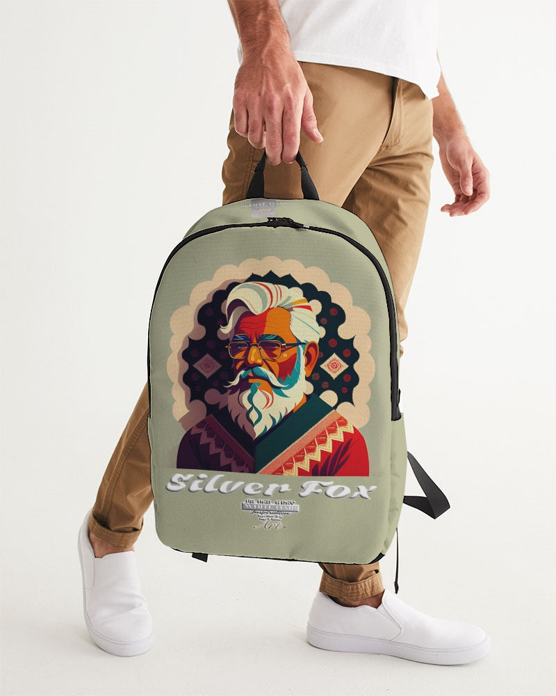 South Asian silverfox Large Backpack