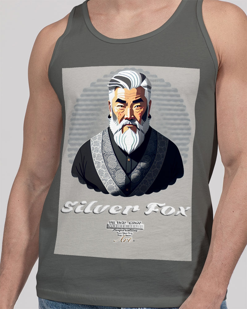 Asian Silverfox Men Unisex Jersey Tank | Bella + Canvas