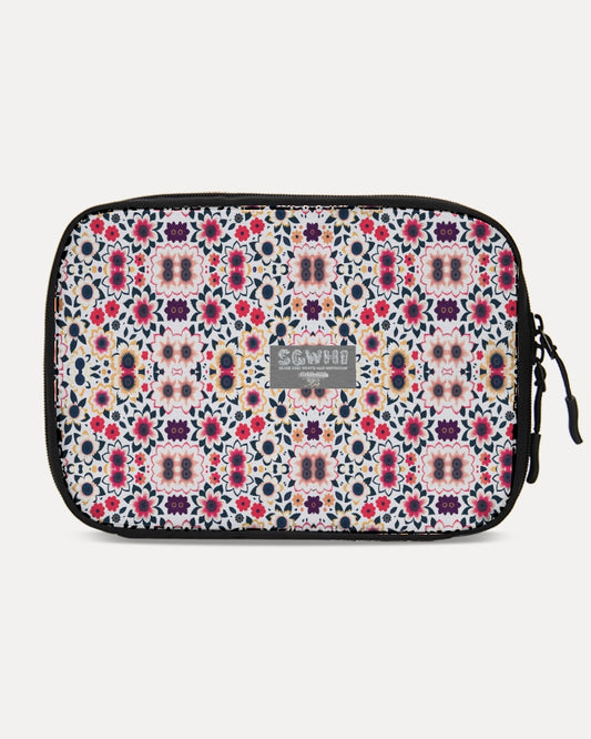 Abstract flower pattern Large Travel Organizer