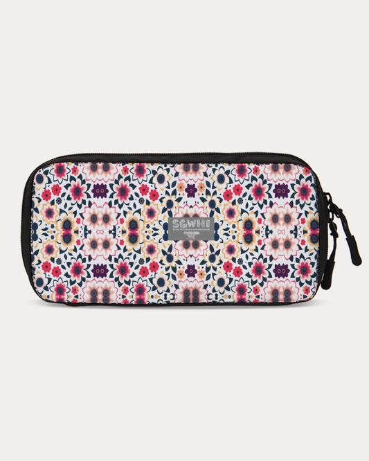 Abstract flower pattern Small Travel Organizer